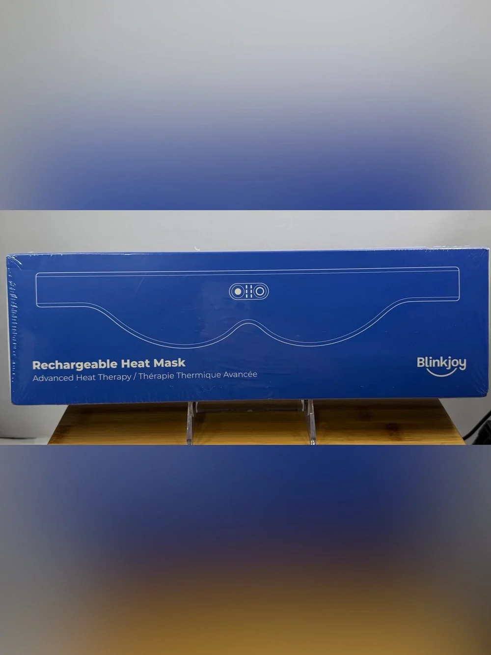 Blinkjoy Rechargeable Heated Eye Mask for Dry Eyes – Cordless Warm Compress